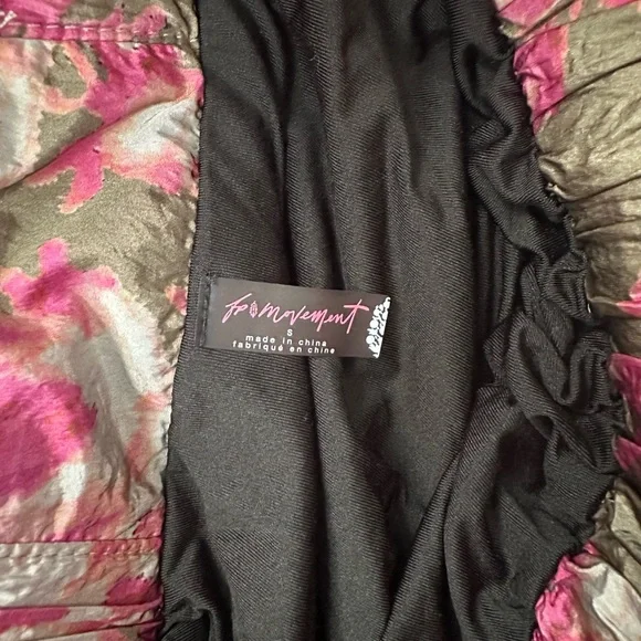 FP Movement Size S The Way Home Printed Shorts - Military Rose Combo - Picture 4 of 10